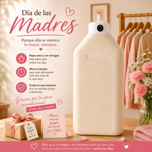 SECADORA ELÉCTRICA PORTÁTIL – SECA TU ROPA EN MINUTOS SIN DEPENDER DEL CLIMA